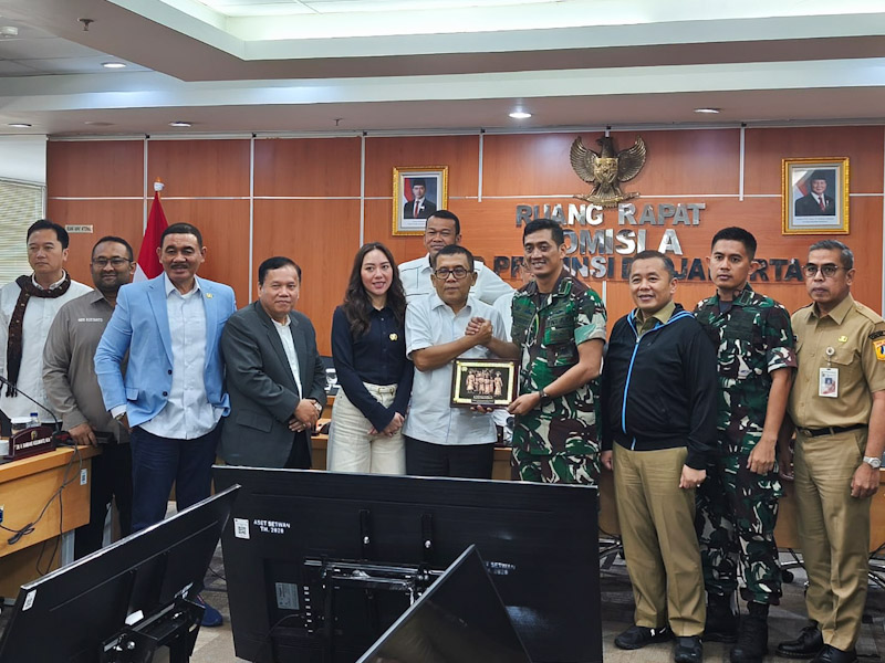Komisi A DPRD DKI Bahas Pembentukan Command Center Bersama Kopassus 