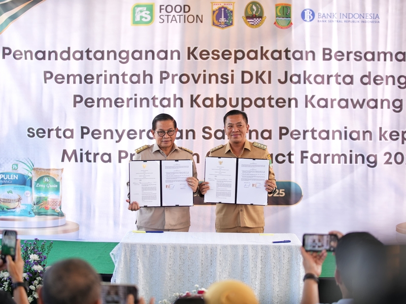Pemprov DKI-Kabupaten Karawang Perkuat Kerjasama Pangan