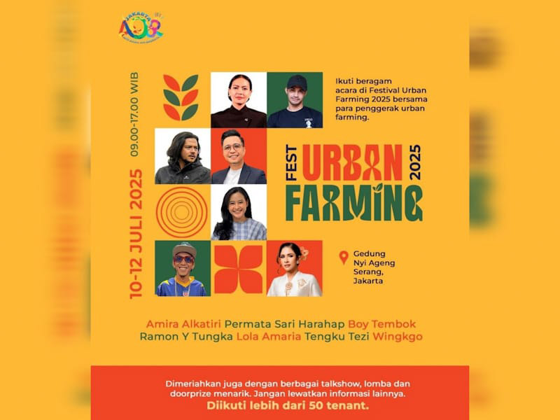 Besok, Festival Urban Farming Kembali Digelar 