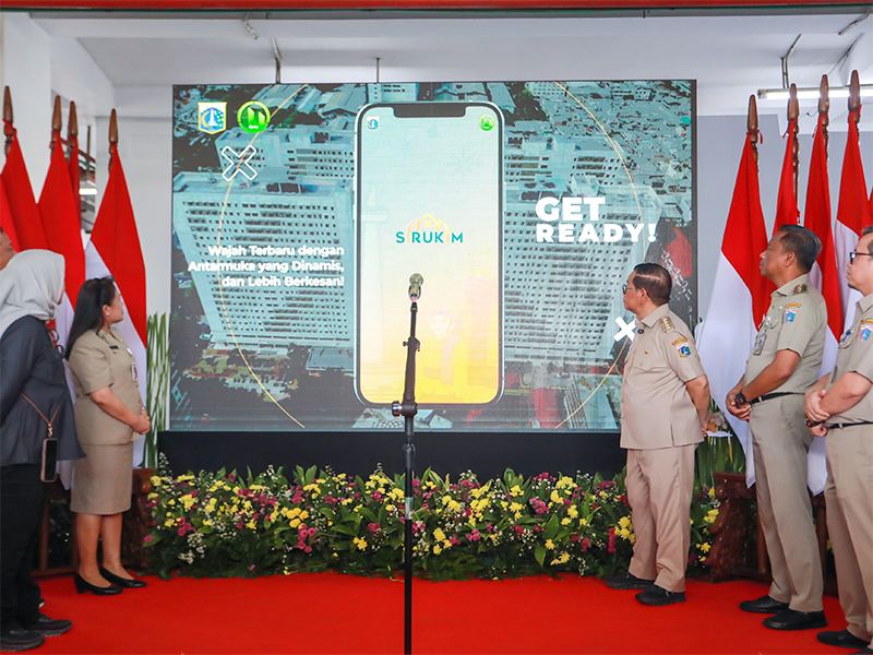 Relaunching Sirukim, Pramono Jamin Kemudahan dan Akuntabilitas Akses Rusunawa