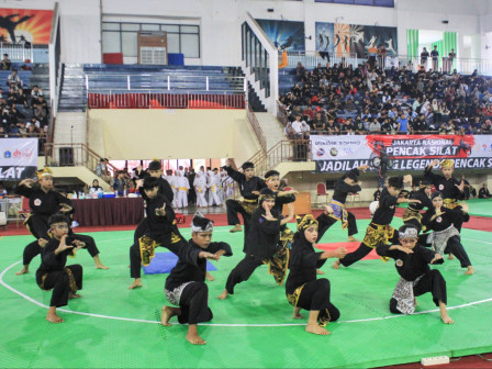  3.250 Pendekar Silat Berlaga di GOR Ciracas 