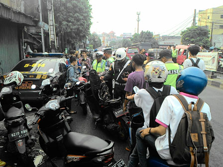 170 Kendaraan di Daan Mogot Terjaring Operasi Patuh Jaya