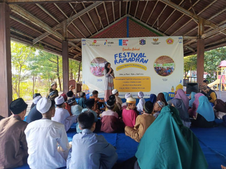 Lomba Bernuansa Islami Meriahkan Festival Ramadan di Pulau Sabira 