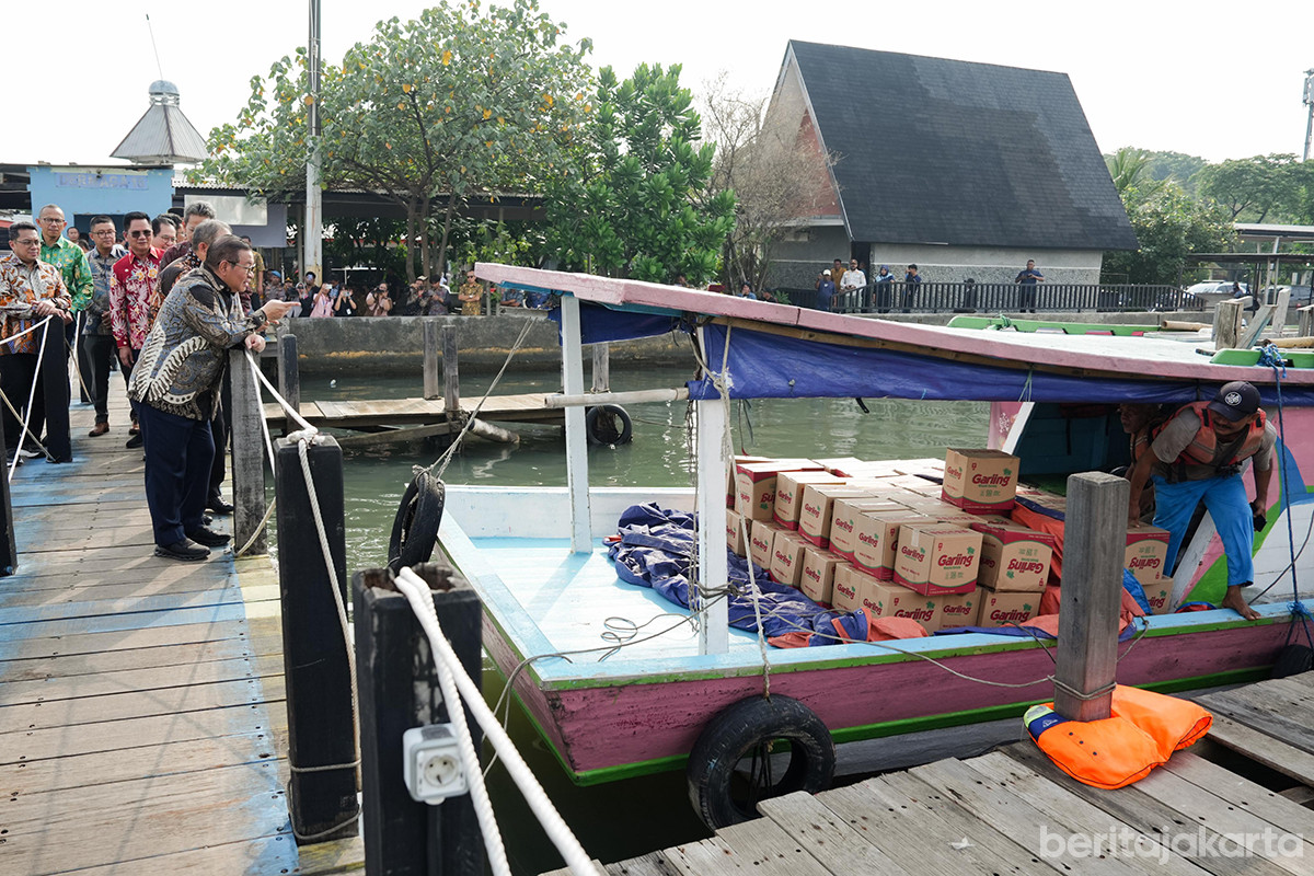 15 Ton Bahan Pangan Dikirim ke Kepulauan Seribu