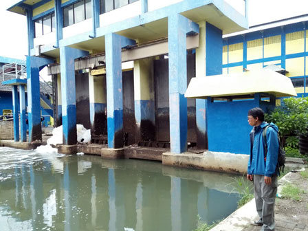 Pintu Air Kali Ancol Kondisinya Berfungsi Normal 