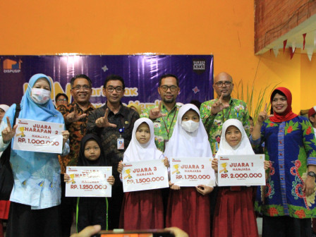 Ini Dia Juara Satu Lomba Hanjaba Tingkat Kota Jakarta Selatan 