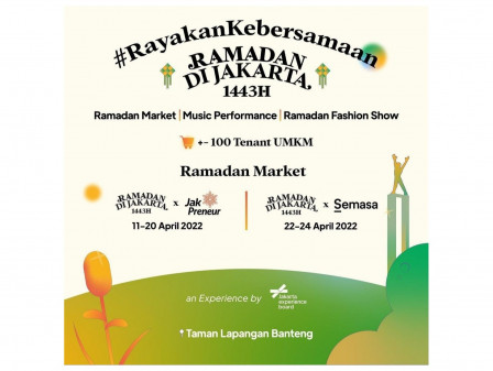 Hadirkan Semarak Ramadan, Pemprov DKI Jakarta dan JXB Gelar #FestivalRamadanDiJakarta