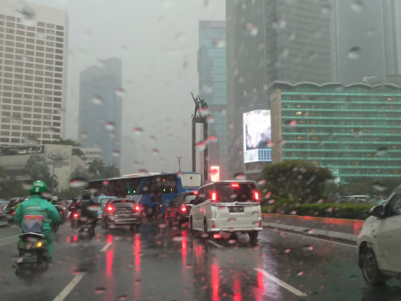 Sejumlah Wilayah di Jakarta Hari Ini Diguyur Hujan 