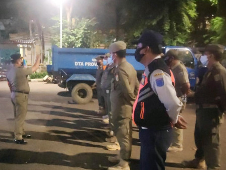 Satpol PP Kecamatan Cengkareng Kembali Gelar Cipta Kondisi dan PPKM Darurat 