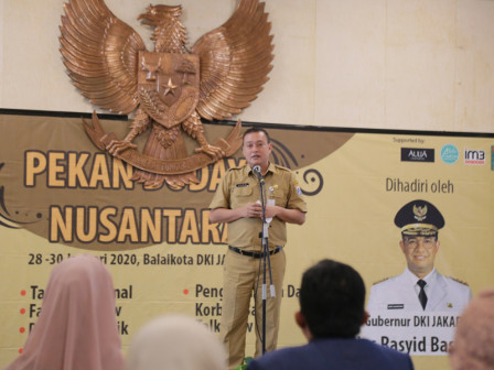 Pemprov DKI Gelar Pekan Budaya Nusantara Pada 28-30 Januari di Balai Kota