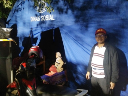 30 Warga Ditampung di Tenda Pengungsian di Cawang