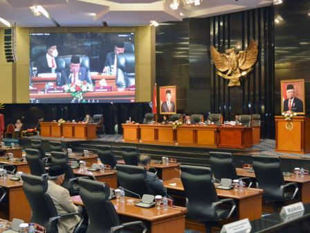 DPRD DKI Jakarta Gelar Paripurna Terkait Penjelasan Dua Raperda 