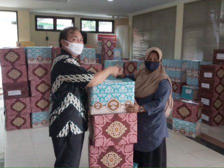 157.038 Masker Disalurkan ke Warga Rawa Buaya