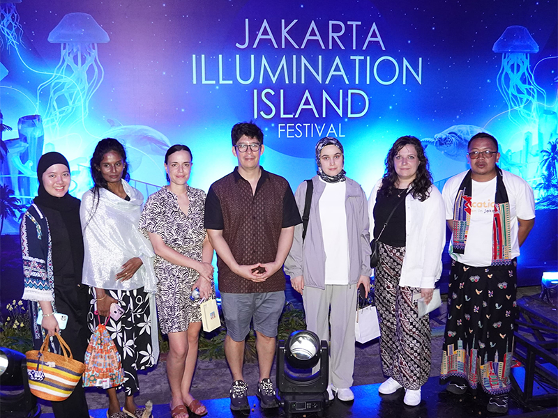 Perwakilan Duta Besar Negara Sahabat dan Konten Kreator Ikuti Famtrip ke Kepulauan Seribu