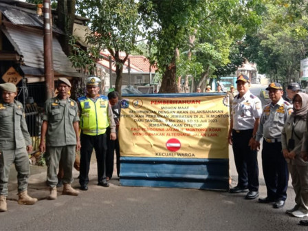 Sudinhub Jaksel Rekayasa Lalu Lintas d Jl H. Montong Ciganjur