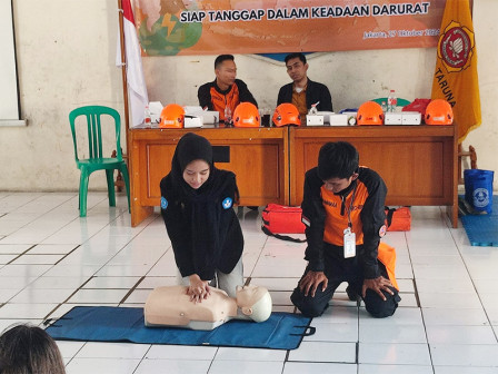  BPBD Gelar Sosialisasi dan Simulasi Penanggulangan Gempa di Tambora