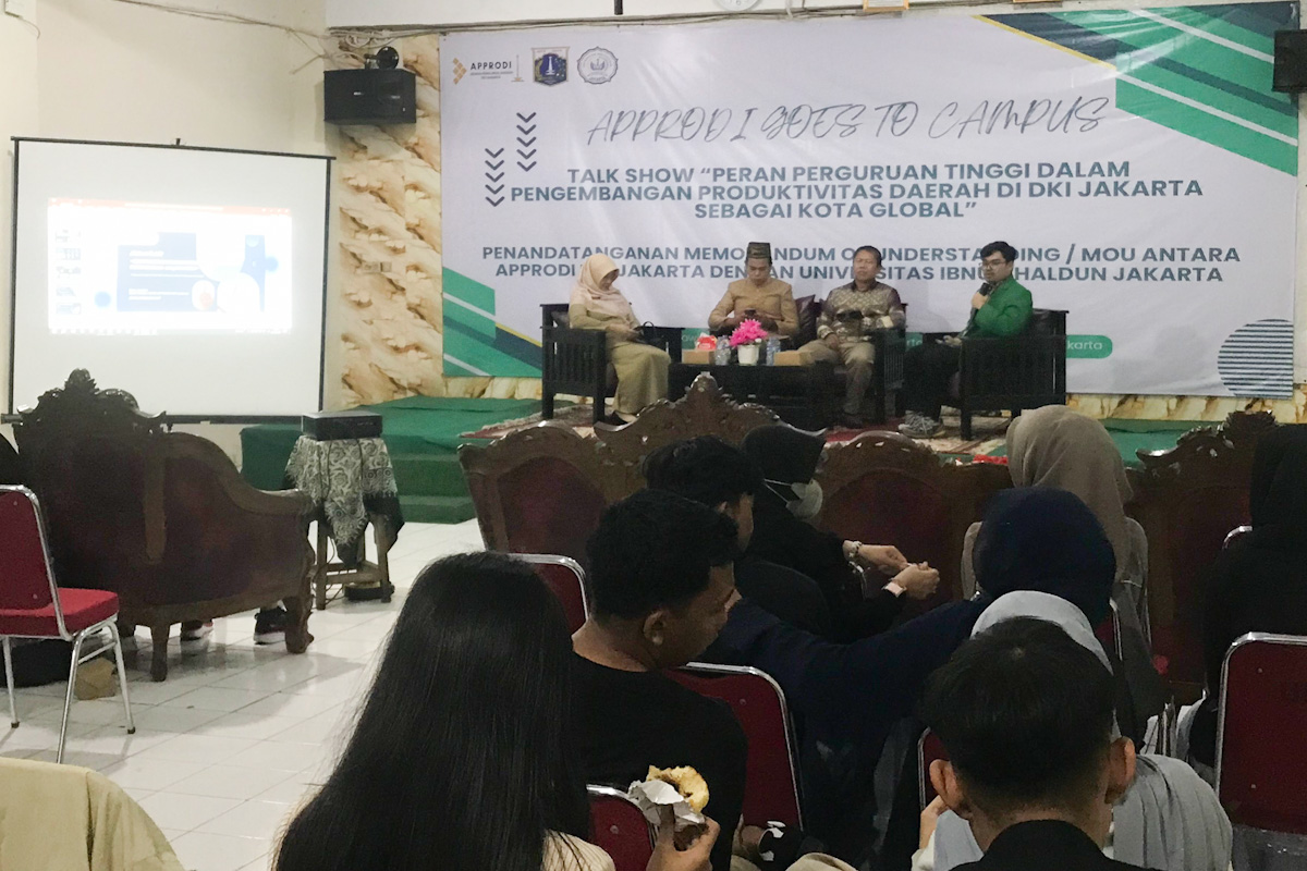 APPRODI DKI - Universitas Ibnu Chaldun (UIC) menggelar diskusi publik