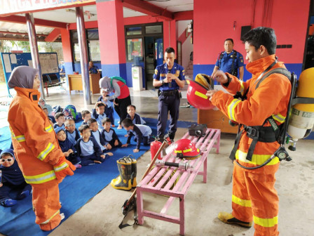 Sektor X Jagakarsa Terima Kunjungan anak TK
