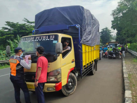 59 Kendaraan Terjaring Razia Petugas Gabungan dalam Operasi Lintas Jaya
