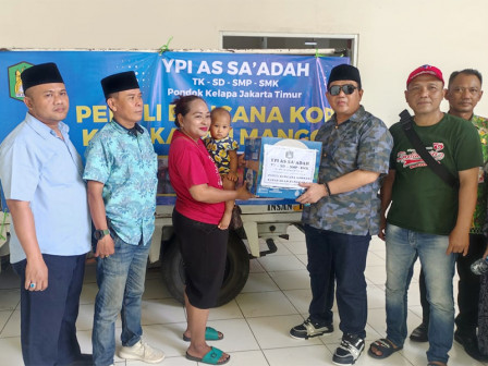  YPI As Sa'adah Bantu Penyintas Kebakaran Manggarai