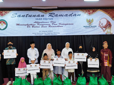  DWP DKI Gelar Santunan Ramadan Kepada 700 Mustahik