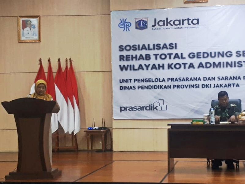Enam Gedung Sekolah di Jakbar Akan Direhab Total