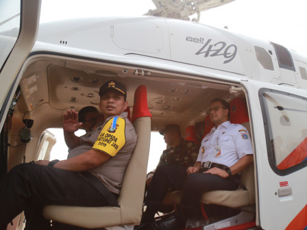  Anies Pantau Kondisi Arus Mudik Melalui Udara	