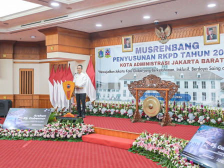 Pj. Gubernur Heru, Penanggulangan, Banjir, Kemacetan, Musrenbang, Jakarta Barat