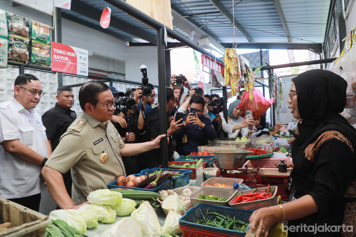 Pasar Kombongan di Kemayoran Kini Lebih Modern 