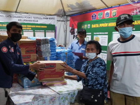 Sudinsos Jakut Pastikan Kebutuhan Pengungsi Korban Kebakaran Koja Terpenuhi 