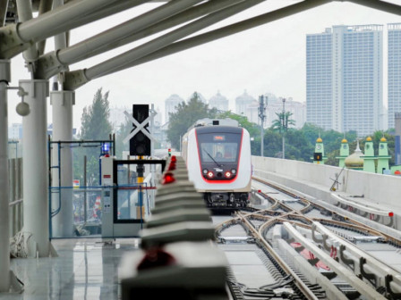 PT LRT Jakarta Bangun Jembatan Penghubung di Stasiun Velodrome