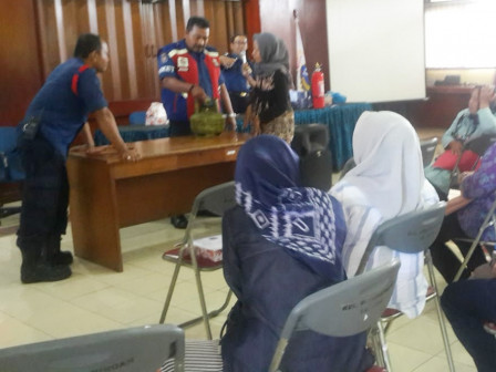 Kader Dasa Wisma Penjaringan Diajarkan Cara Antisipasi Kebakaran