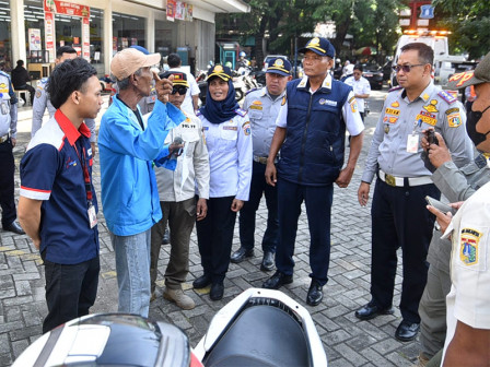 Personil Gabungan Lakukan Razia Jukir Liar di Jaktim