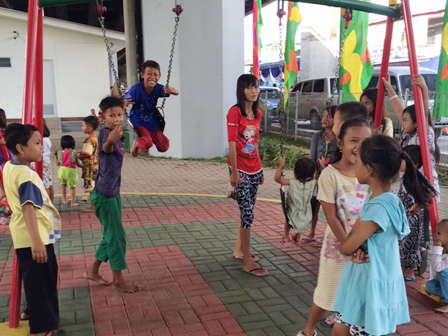        RPTRA Pademangan Timur Ramai Dikunjungi Anak-Anak