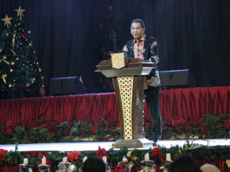 Perayaan Natal Bersama di Kelapa Gading Berlangsung Meriah