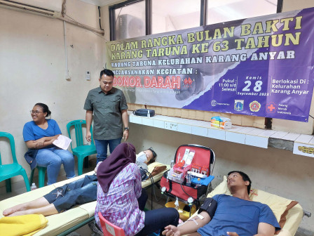 Kelurahan Karang Anyar, Donor Darah