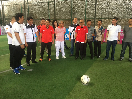 Djarot Resmikan Lapangan Street Soccer Pertama di DKI