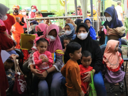139 Anak dan Balita Dicek Kesehatan di Posyandu Cempaka I