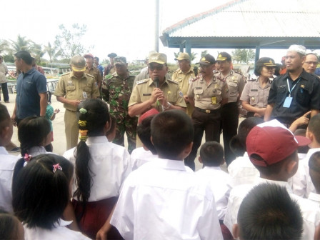 Bupati Kepulauan Seribu Kunjungi Pulau Sebira