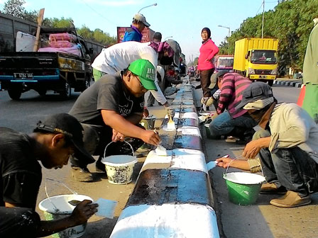 Sambut HUT RI ke 70, Pemkot Jakpus Berbenah Diri Percantik Lingkungan