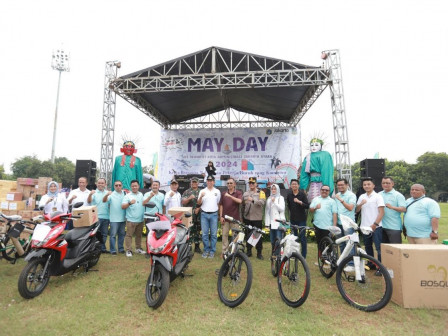 2.850 Buruh Ramaikan Peringatan May Day di Jakarta Utara