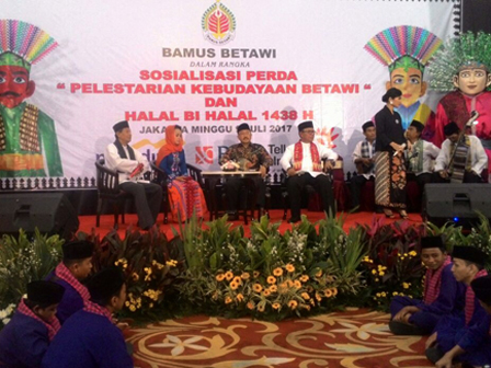 Jajaran di DKI Wajib Sosialisasikan Pelestarian Kebudayaan Betawi