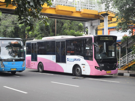 DTKJ Sambut Baik Pengoperasian Bus Pink Transjakarta