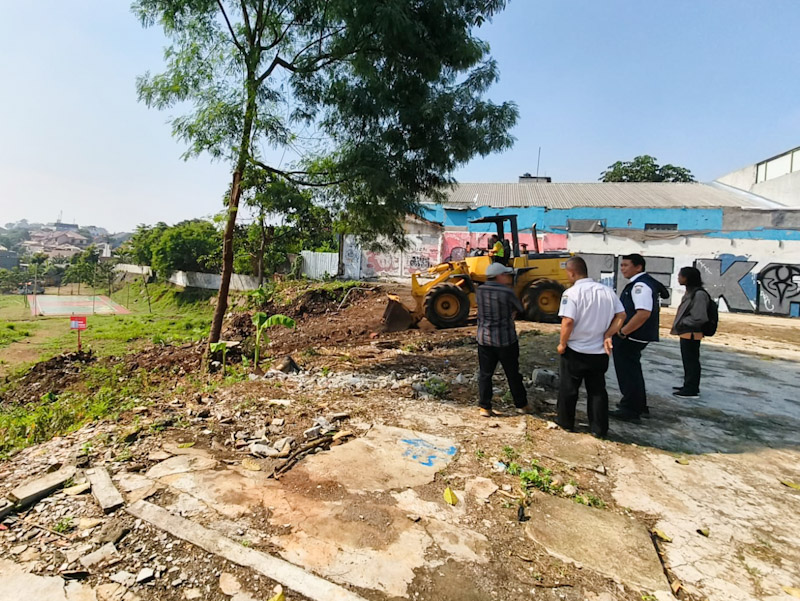 Proses Pembangunan Sentra Fauna dan Kuliner Lenteng Agung Terus Dilakukan 