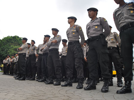  40 Personel Polisi Siaga di Johar Baru