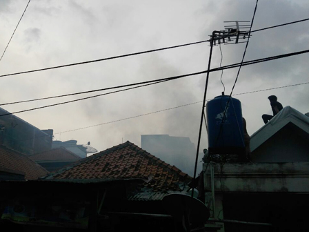  Kebakaran Terjadi di Bungur Besar Kemayoran