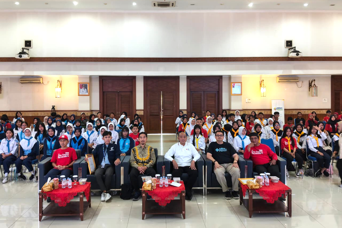 Ratusan relawan PMI Jakpus mengikuti Workshop Literasi AI