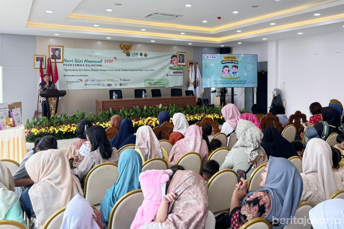 Peringatan Hari Gizi Nasional 2026 di Puskesmas Kecamatan Cilincing, Jakarta Utara