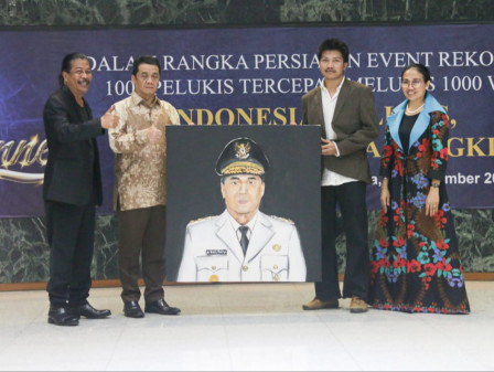Pemprov DKI Berharap Kegiatan Indonesia Melukis 1.000 Wajah Jadi Momentum Bersejarah