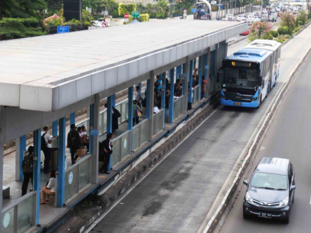 Transjakarta Buka Rute Integrasi ke Stasiun LRT Velodrome
